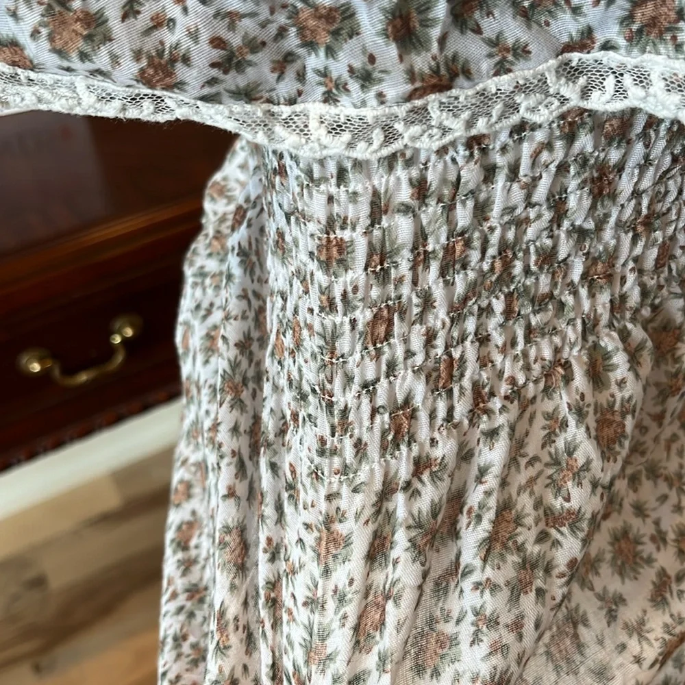 Ruffle Lace Tank Spaghetti Strap - Picture 13 of 13